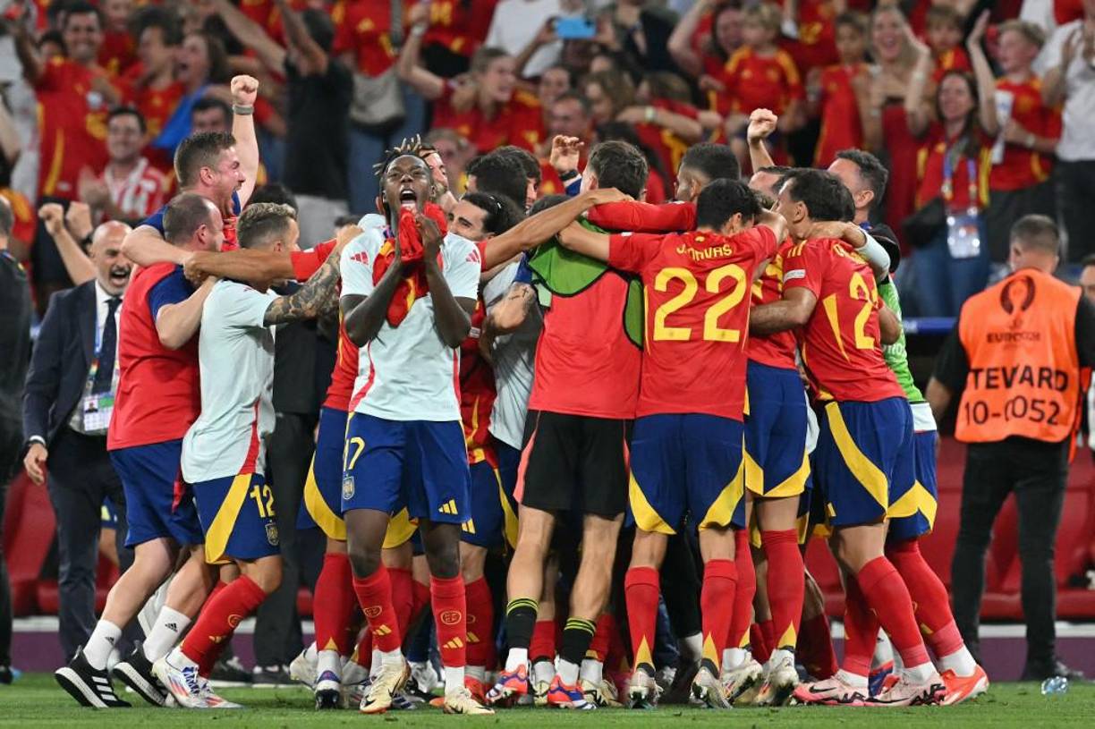 Los goles de Lamine Yamal (21) y Dani Olmo (25) dieron la vuelta al marcador abierto por Randal Kolo Muani (9) y sirven para enviar a la ‘Roja’ a su tercera final de Eurocopa de las últimas cinco ediciones.