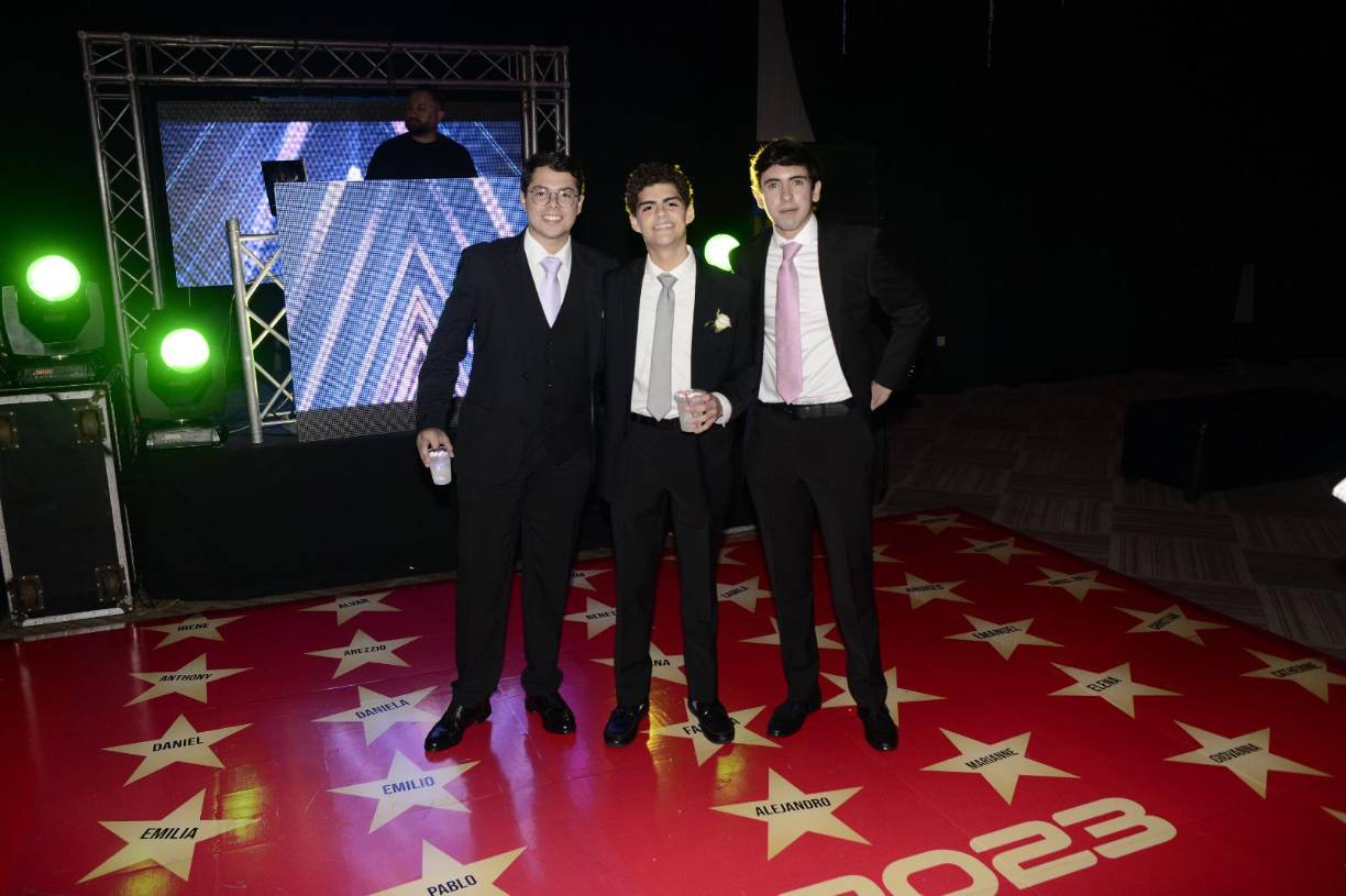 Emilio Kattán, Pablo Quintana y Alejandro Abufele 