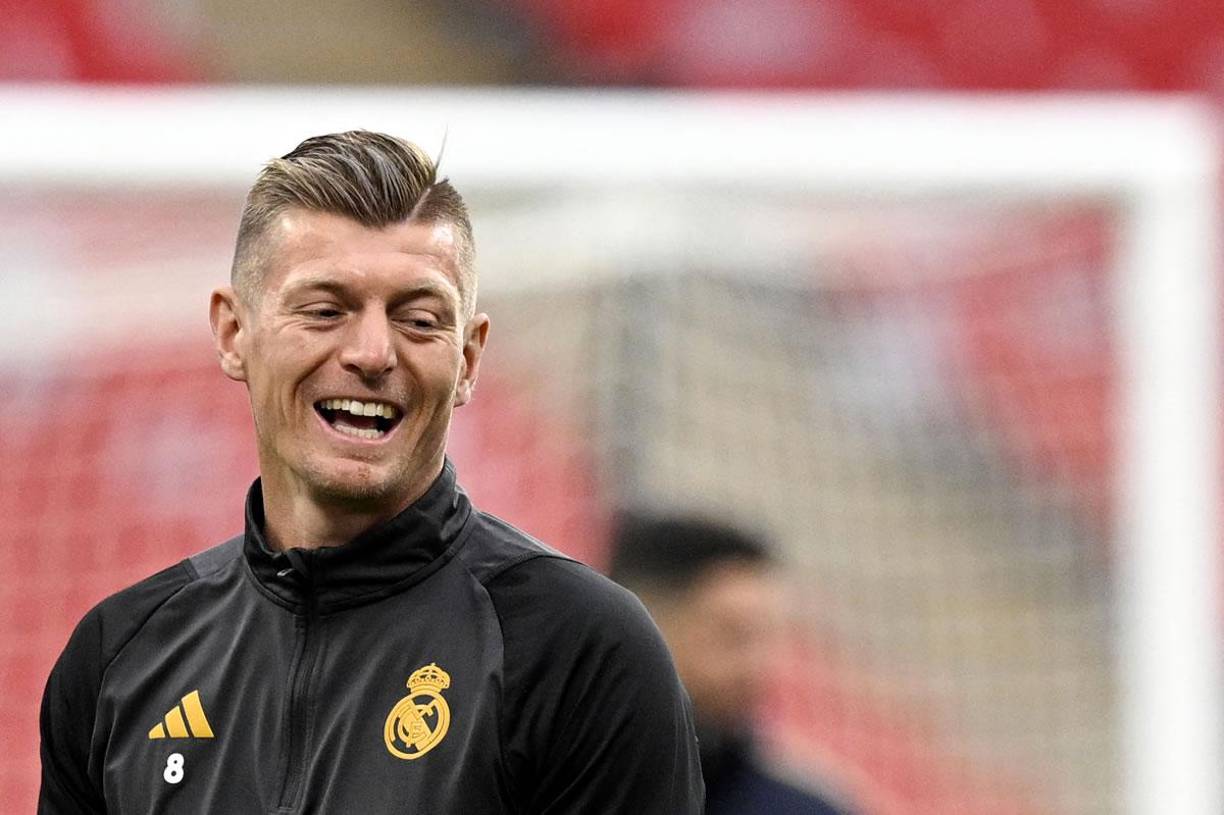 Toni Kroos vive con alegría y emoción sus últimas horas como jugador del Real Madrid.