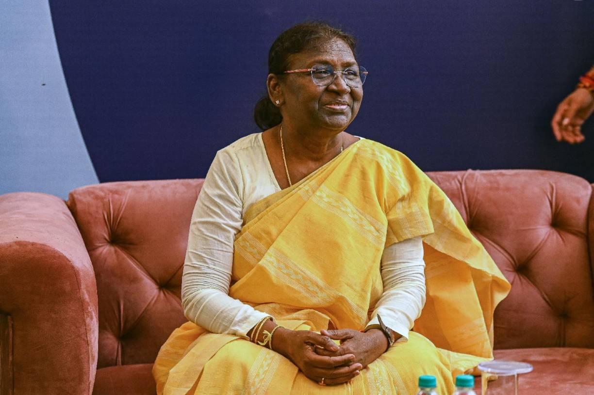 Draupadi Murmu es la presidenta de la India desde el 25 de julio de 2022.