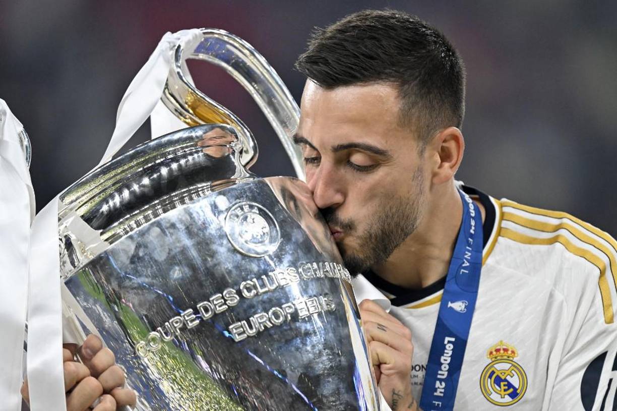 Joselu: Seguirá en el ataque del Real Madrid de cara a la próxima campaña.