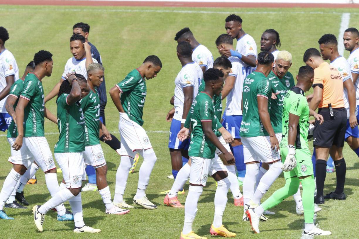 Pero el empate se vino en el segundo tiempo y Marathón no perdonó. Javier Arriaga aprovechó el rebote tras un disparo de Vega y encajó el tanto del descuento en el 67. 