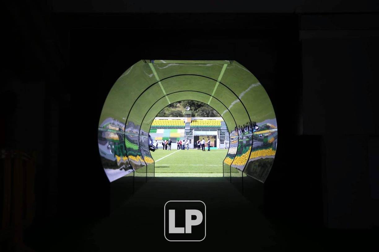 El estadio Carlos Miranda de Comayagua sufrió algunos cambios importantes tras las obras de remodelación.
