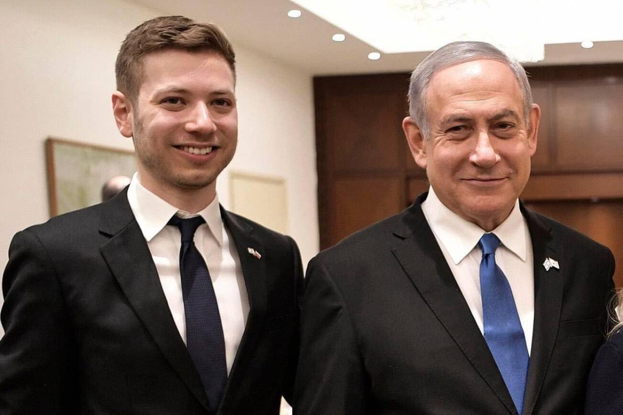 Yair Netanyahu, de 32 años, vive en Miami desde abril y, al parecer, no tiene planes de volver a Israel.