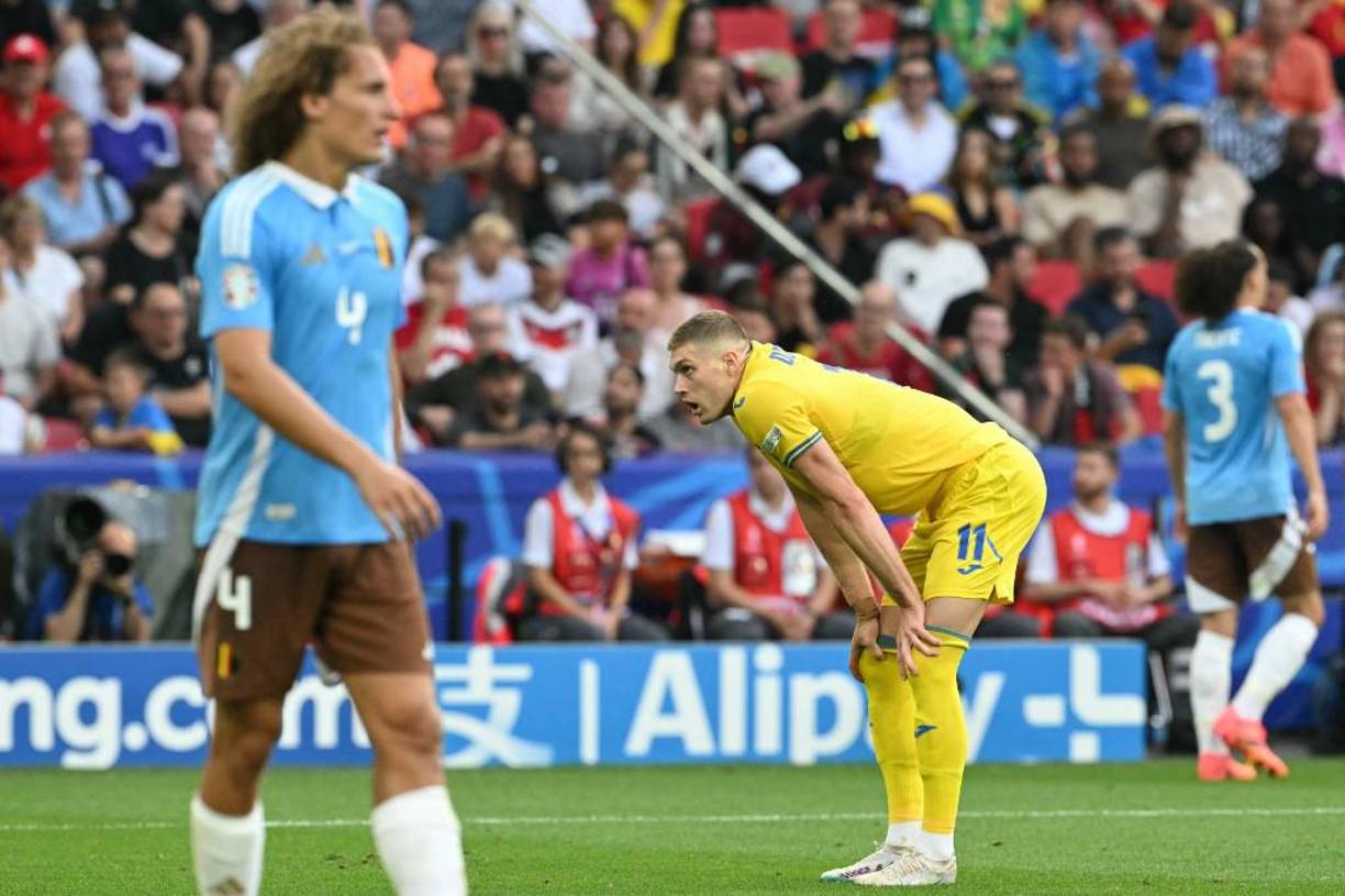 Ucrania empató sin goles ante Bélgica y finalizó en el último con cuatro puntos, increíblemente misma cantidad que el resto de las otras tres selecciones.