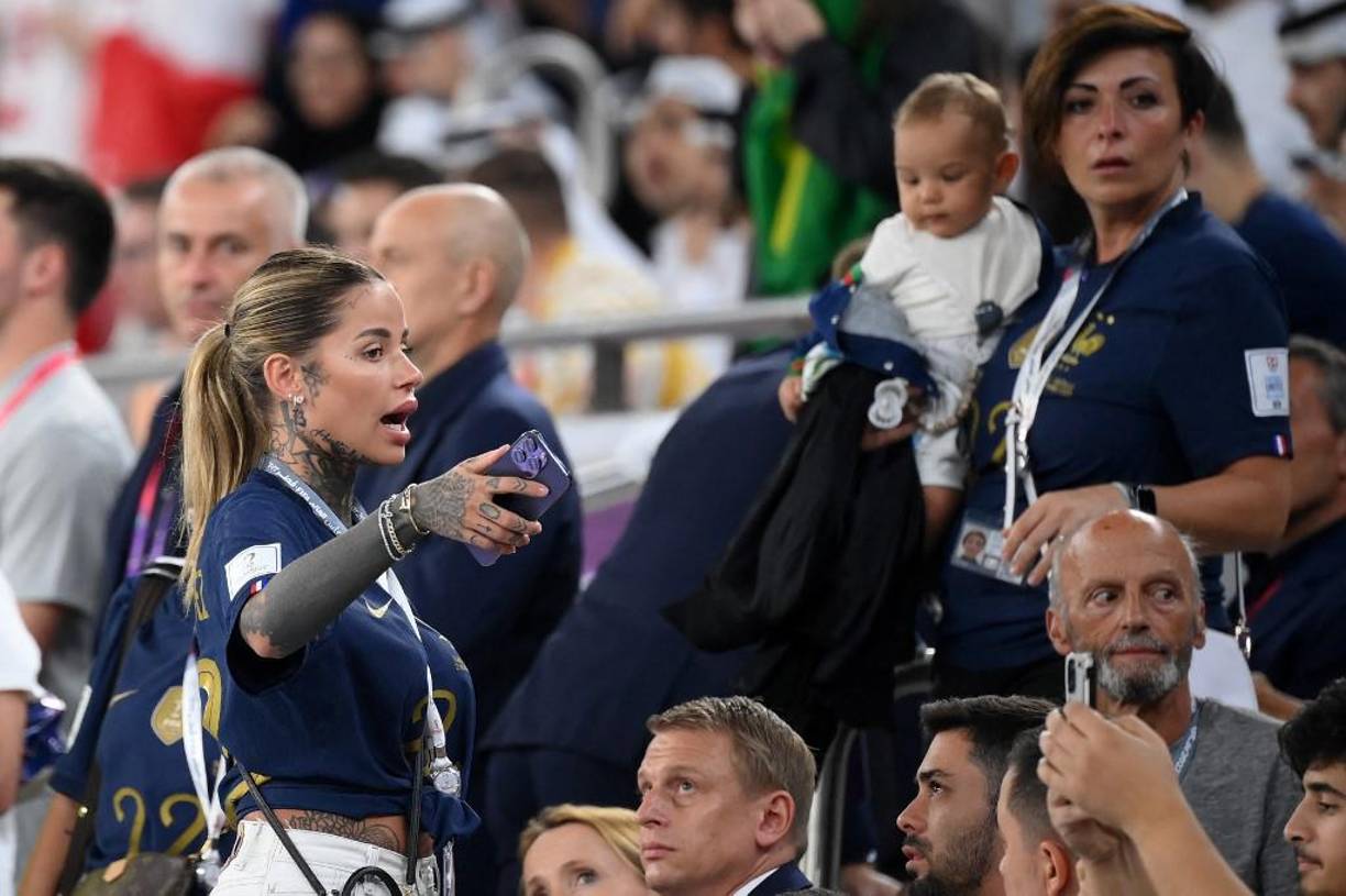 Zoe Cristofoli es la pareja sentimental de Theo Hernández y estuvo en las graderías viendo a su amado y a la selección de Francia.