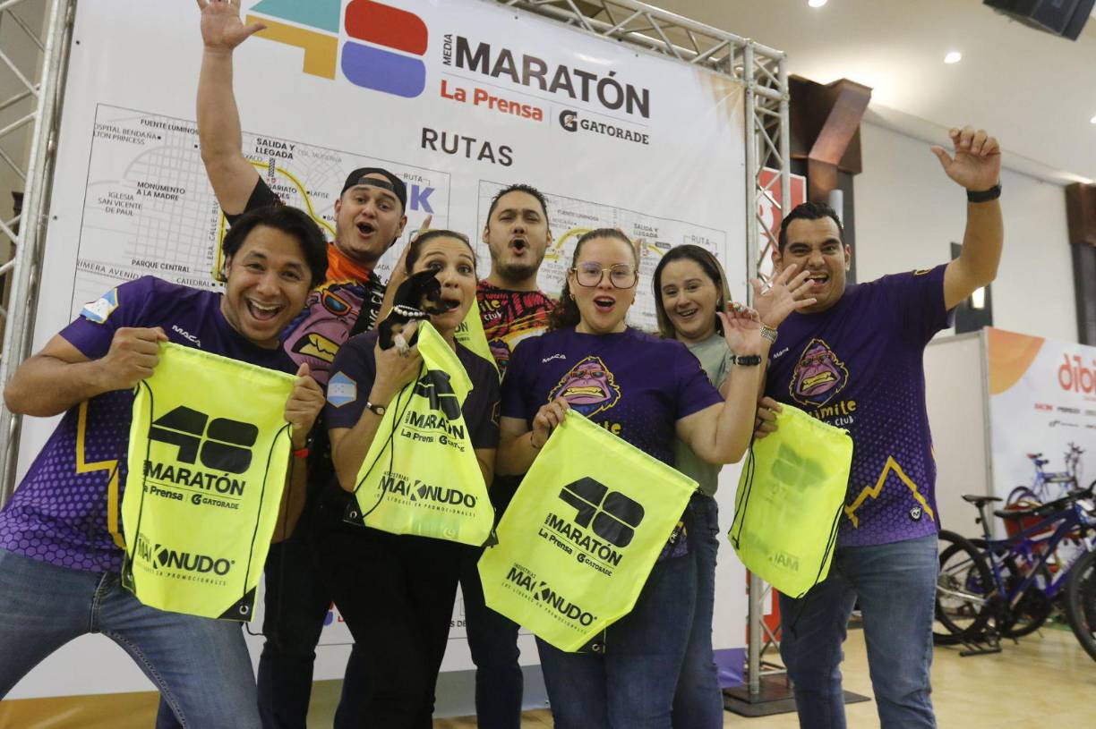 Hay varias sorpresas para los corredores que reclamarán el kit en San Pedro Sula.