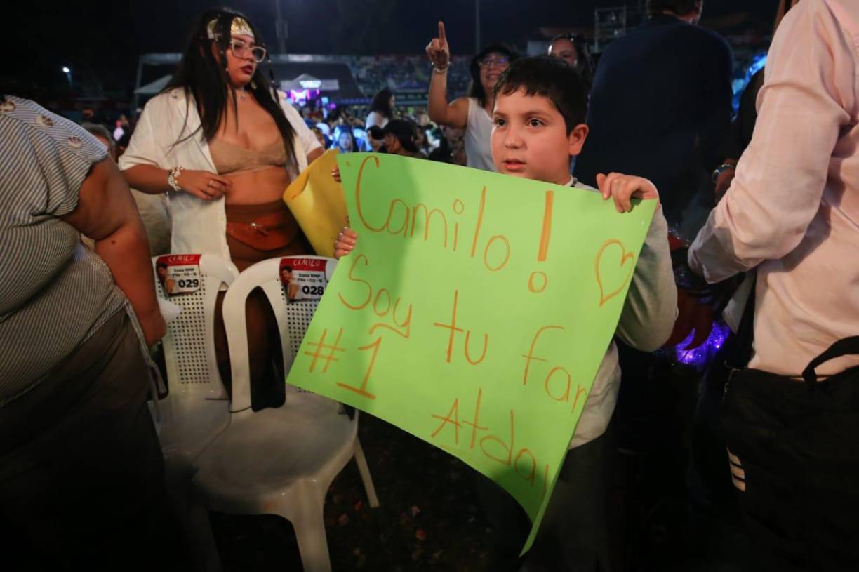 Muchos de los asistentes eran pequeños, por lo que llegaron acompañados de adultos.