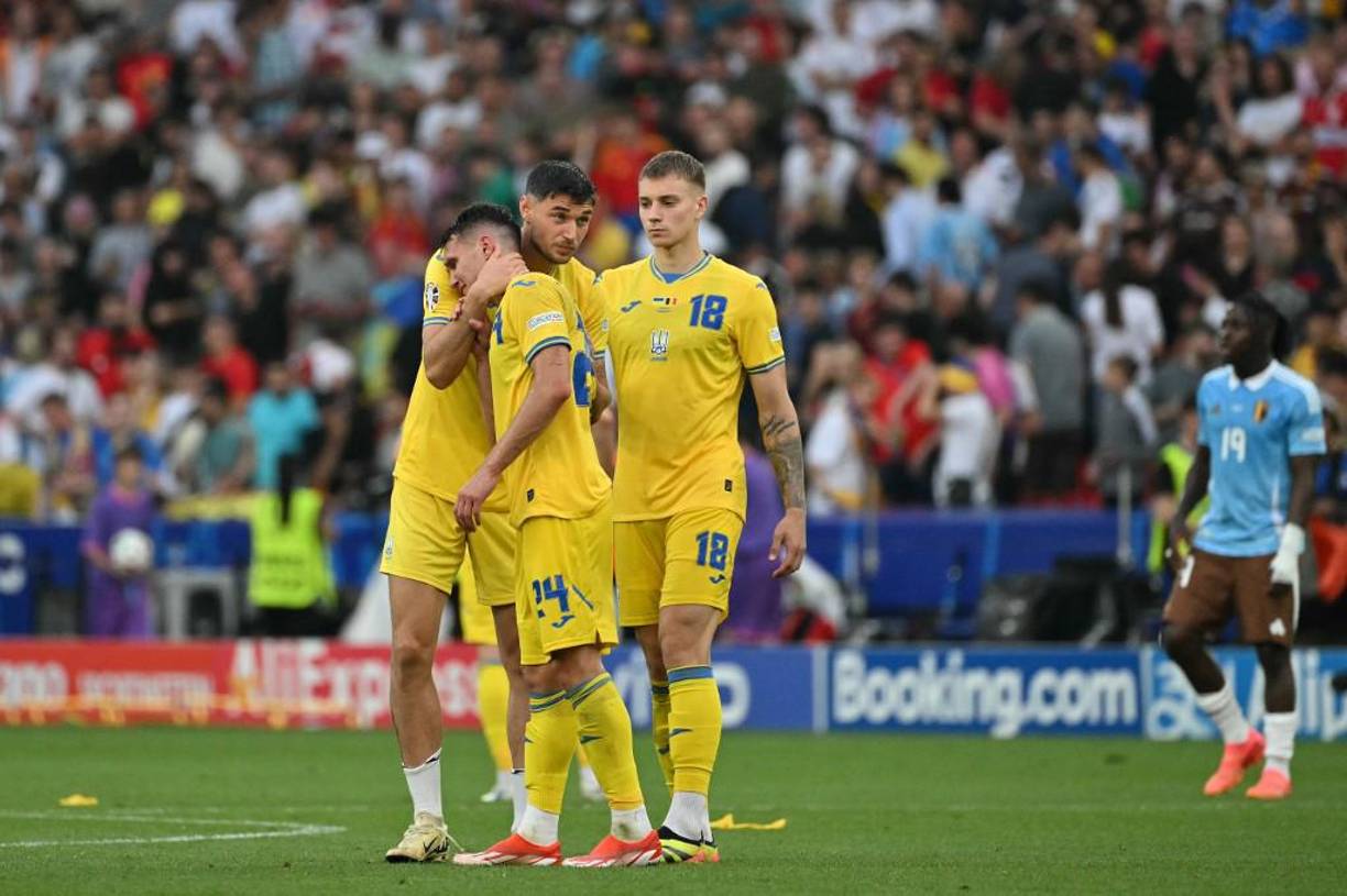 El Grupo de Ucrania fue el de la muerte ya que tanto Rumania, Bélgica y Eslovaquia finalizaron con cuatro puntos. 