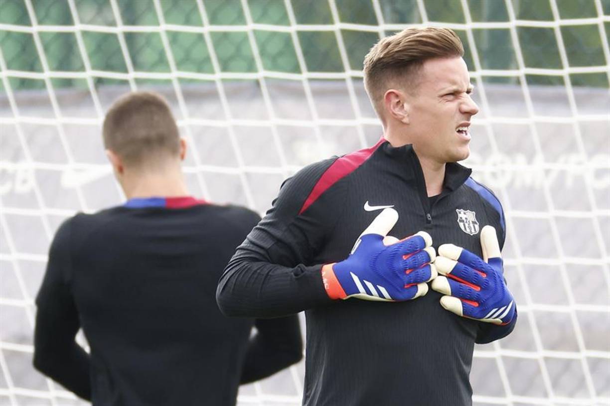 Portero: Ter Stegen es el indiscutible en la portería del Barcelona y será titular ante el Valencia en la fecha 1 de la Liga de España.