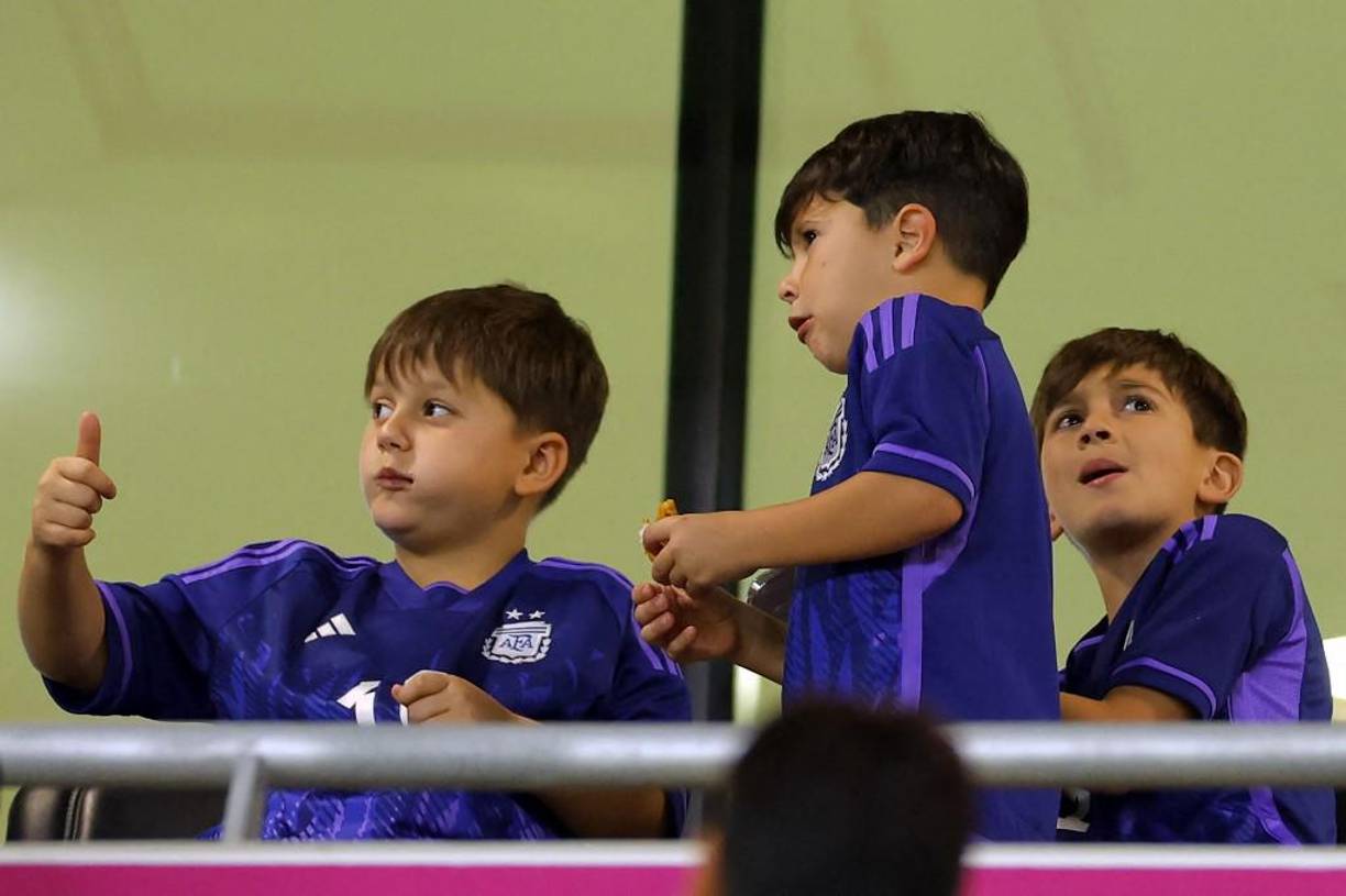 El sufrimiento de Antonela Roccuzzo en el Argentina- Australia