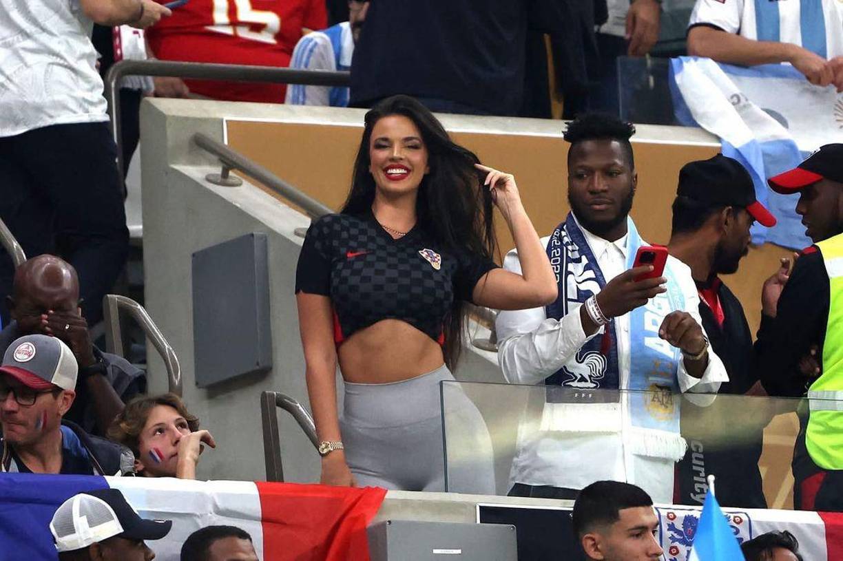 Dos días después de la Gran Final entre Argentina y Francia, la sexy fanática de Croacia se despidió de Qatar.