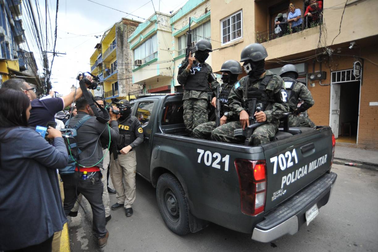Así luce Rocío Tábora al ser trasladada a los juzgados