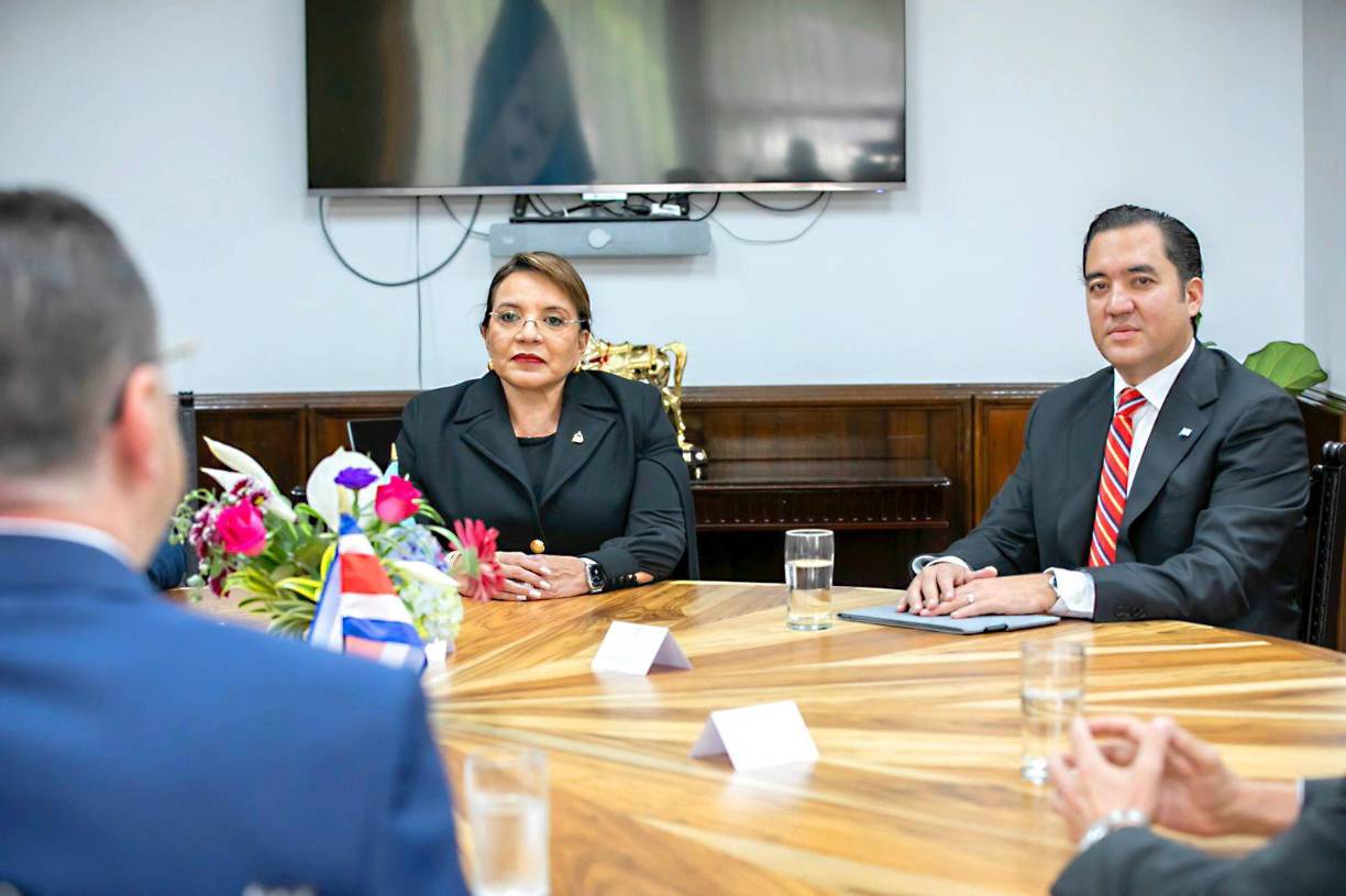 La gobernante hondureña también tiene en agenda la visita a Panamá y Guatemala.