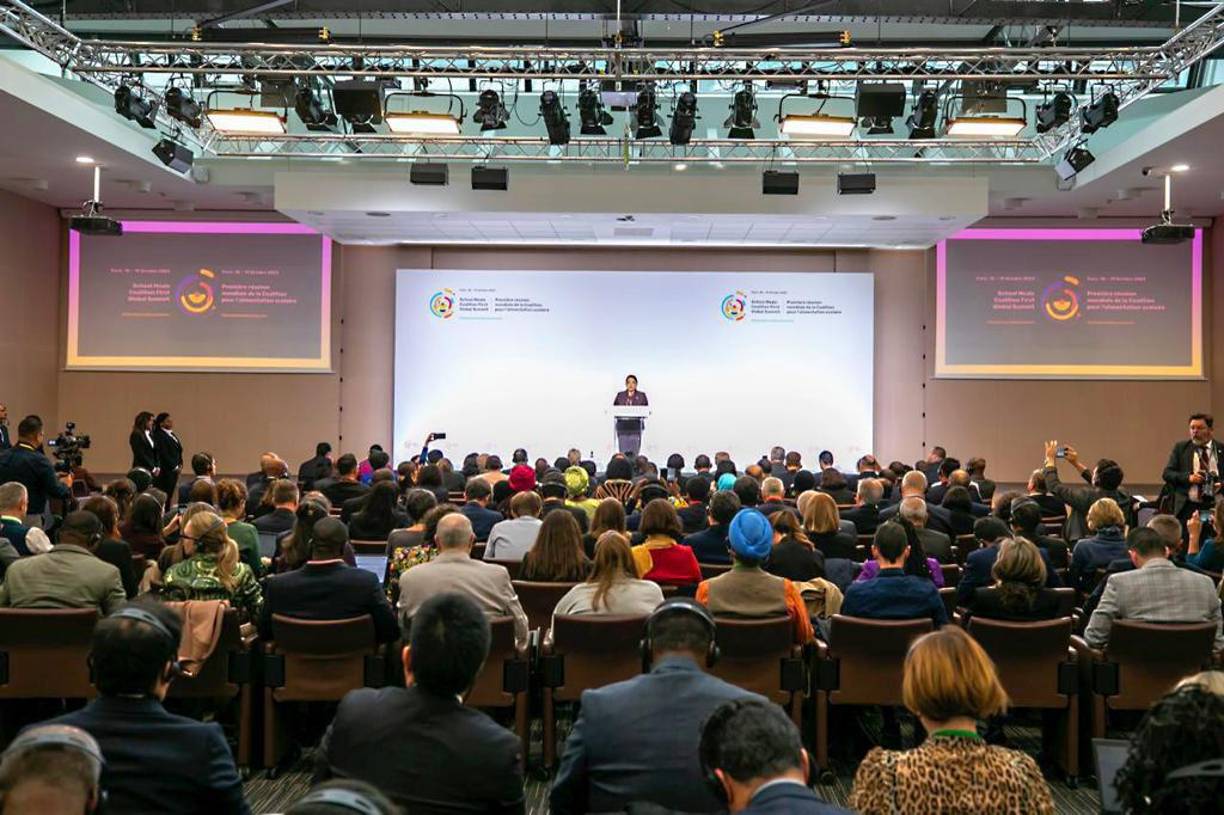 Entre otros temas, la mandataria se refirió a la lucha contra la corrupción que lleva a cabo su gobierno y la intención de instalar una comisión internacional contra la impunidad (Cicih). 