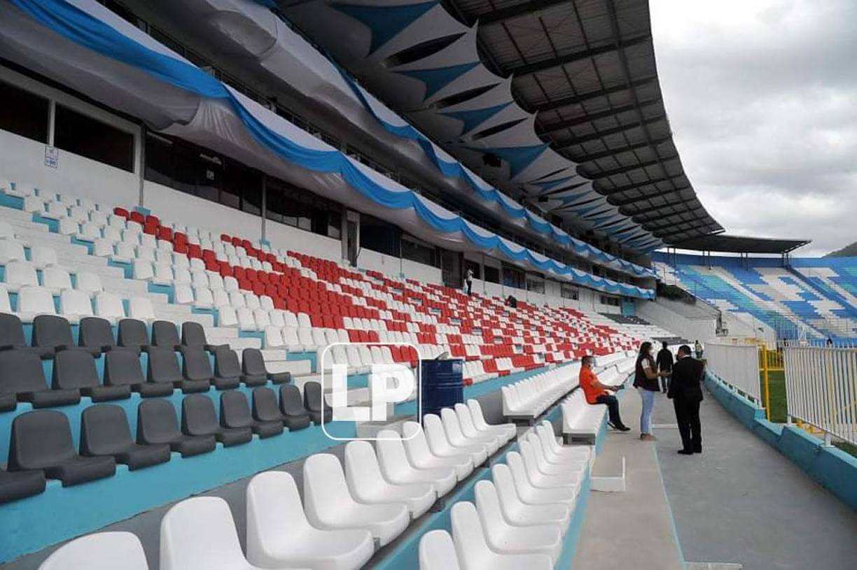 El sector de silla luce en mejores condiciones, más llamativo y confortable para los aficionados que asistan al estadio Nacional.