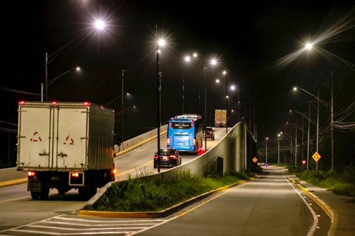 En total fueron 9.2 kilómetros los que fueron pavimentados. 