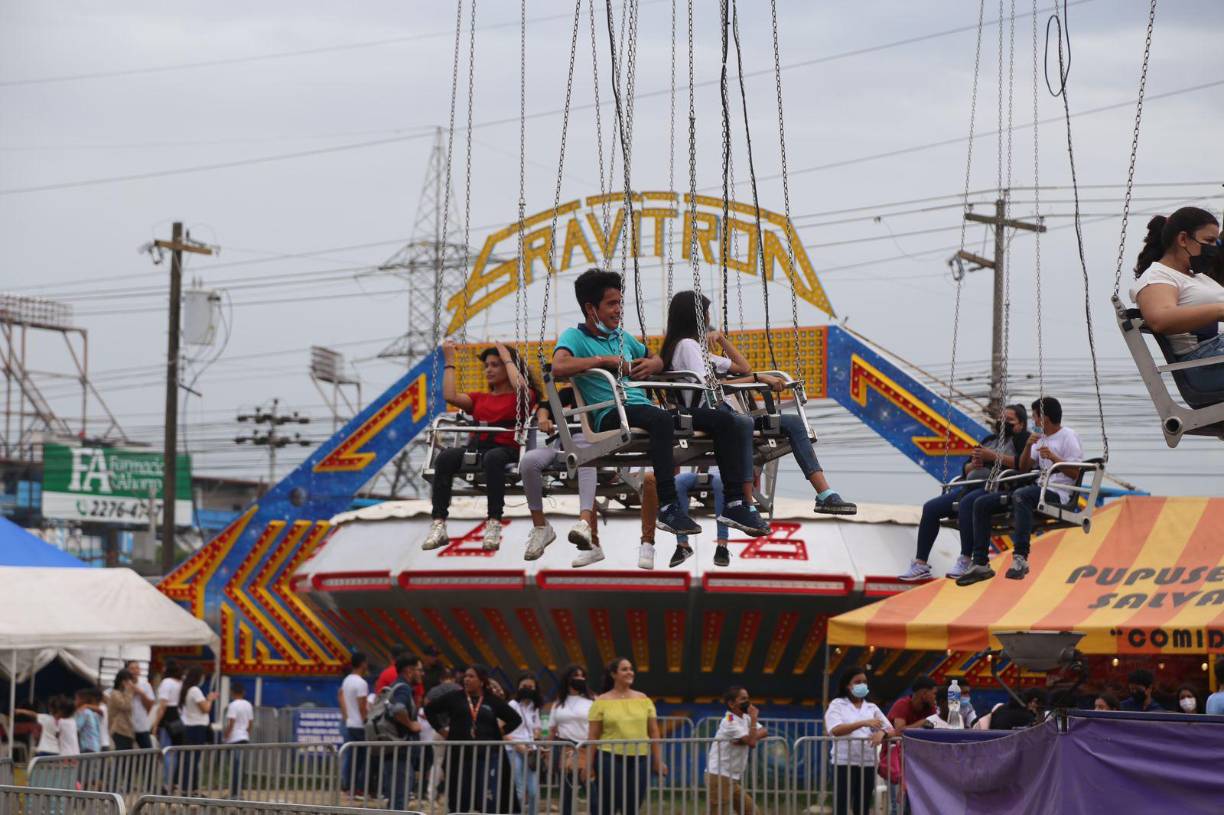 Este sábado abren juegos mecánicos en San Pedro Sula