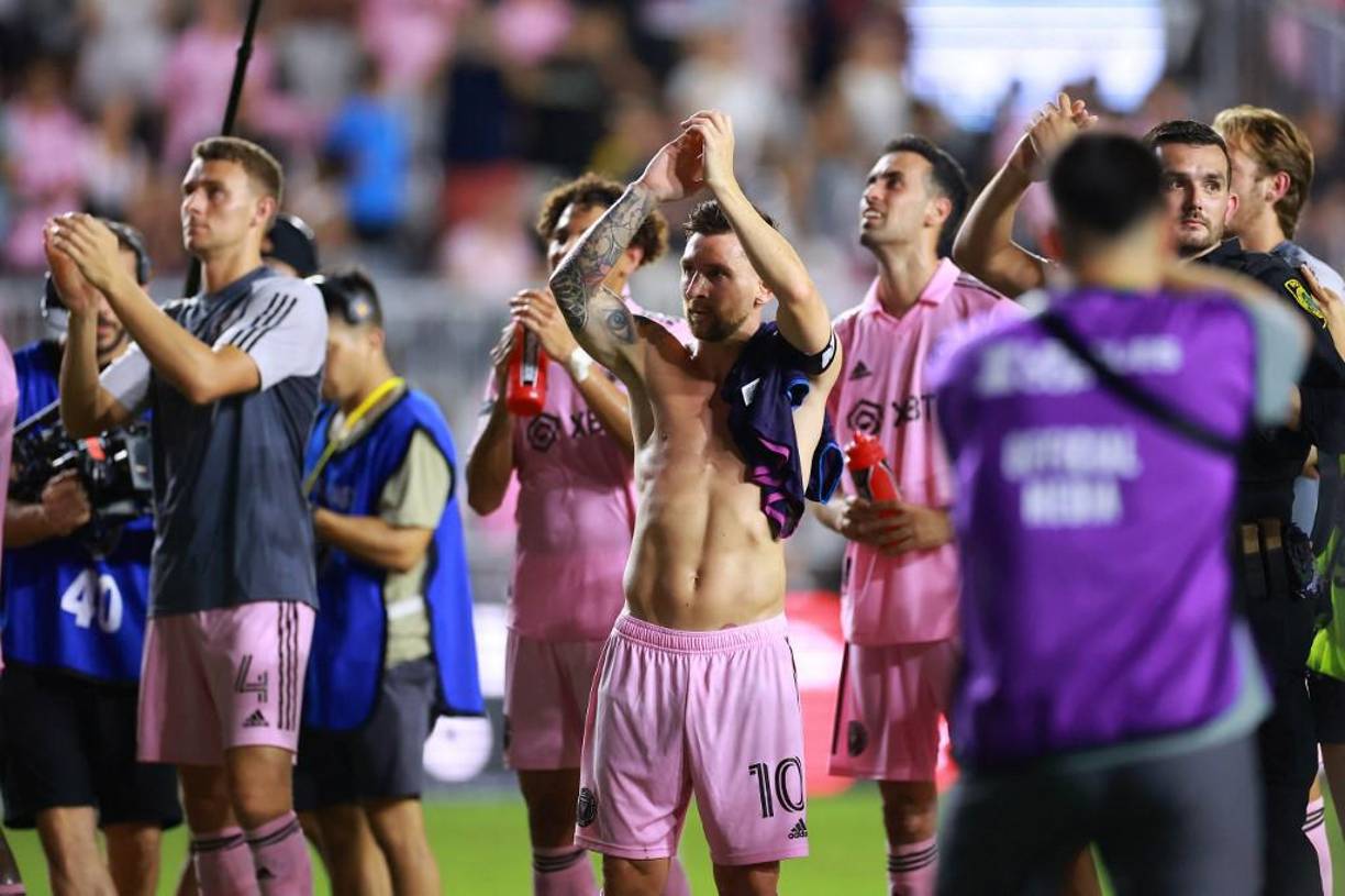 <b>Messi</b> ya lleva ocho goles en cinco partidos en Miami. Su llegada y la de estrellas como Sergio Busquets y Jordi Alba han convertido el Inter en un equipo ganador, que sueña con llevarse este torneo disputado por los equipos de la MLS (Estados Unidos y Canadá) y la liga mexicana.