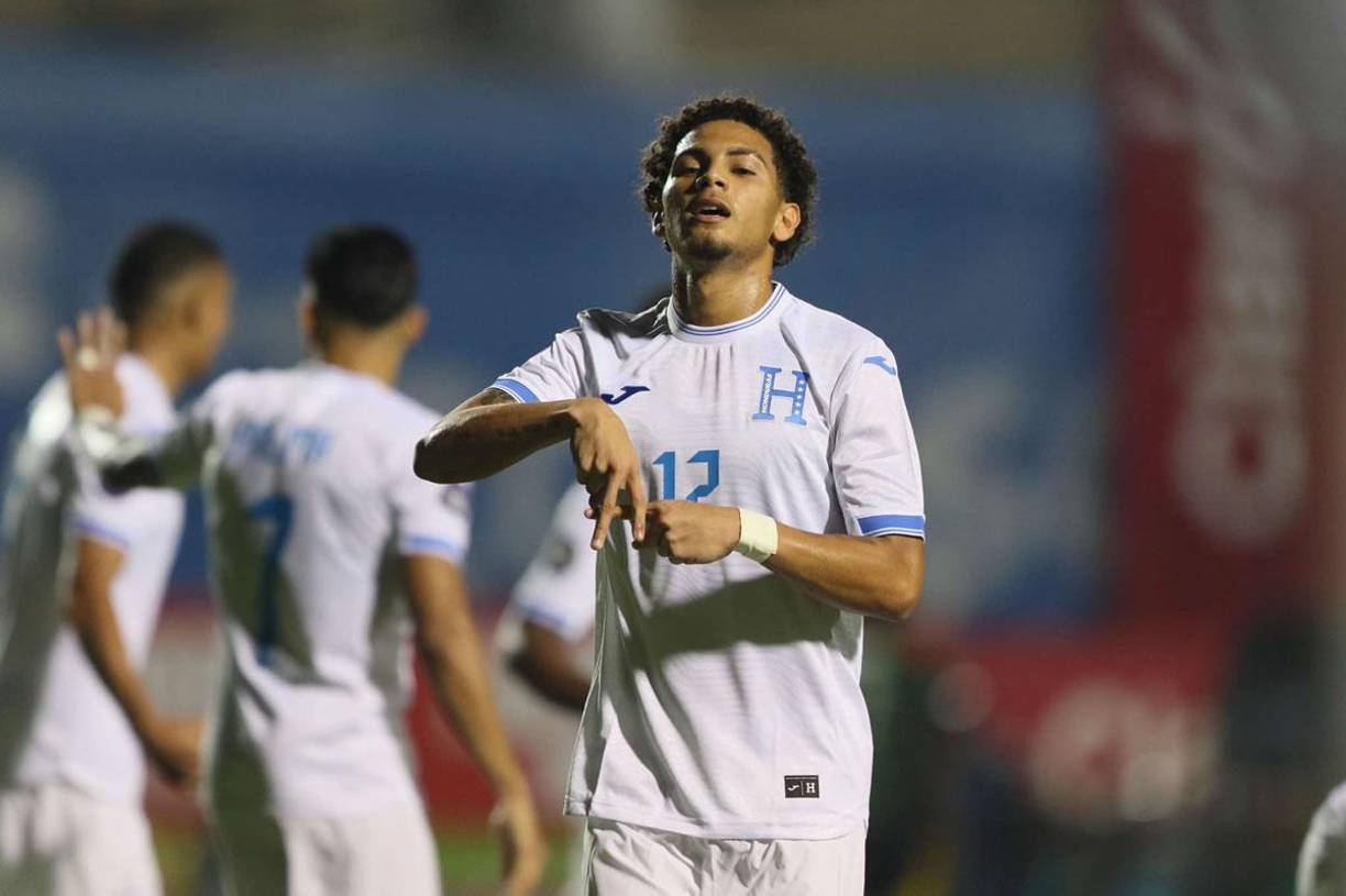 David Ruiz sumó su tercer gol consecutivo con la Selección de Honduras.