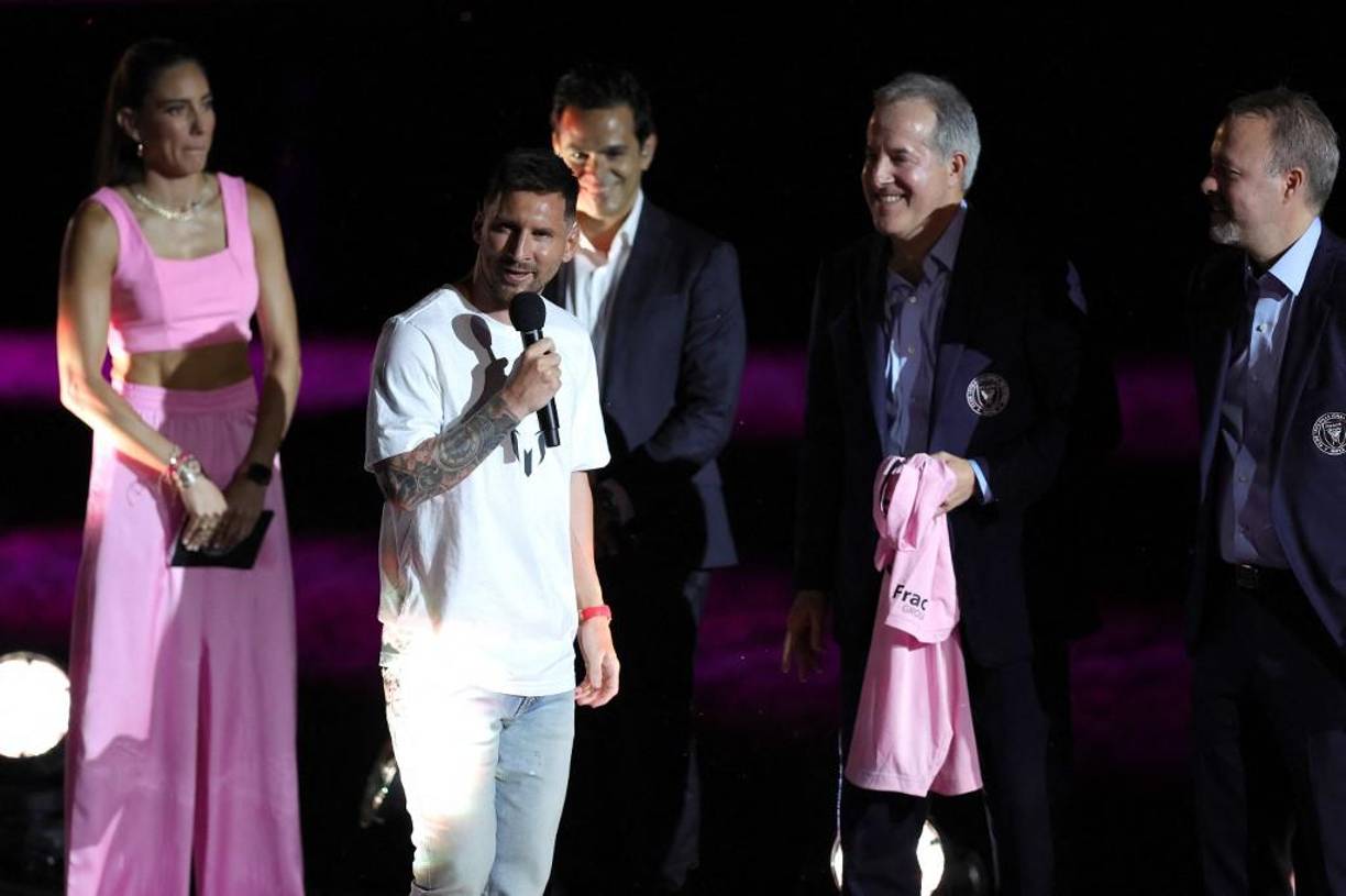 Messi le hizo una promesa a la afición del Inter Miami: “Vamos a dar siempre el máximo para intentar de conseguir todos los objetivos”, indicó.