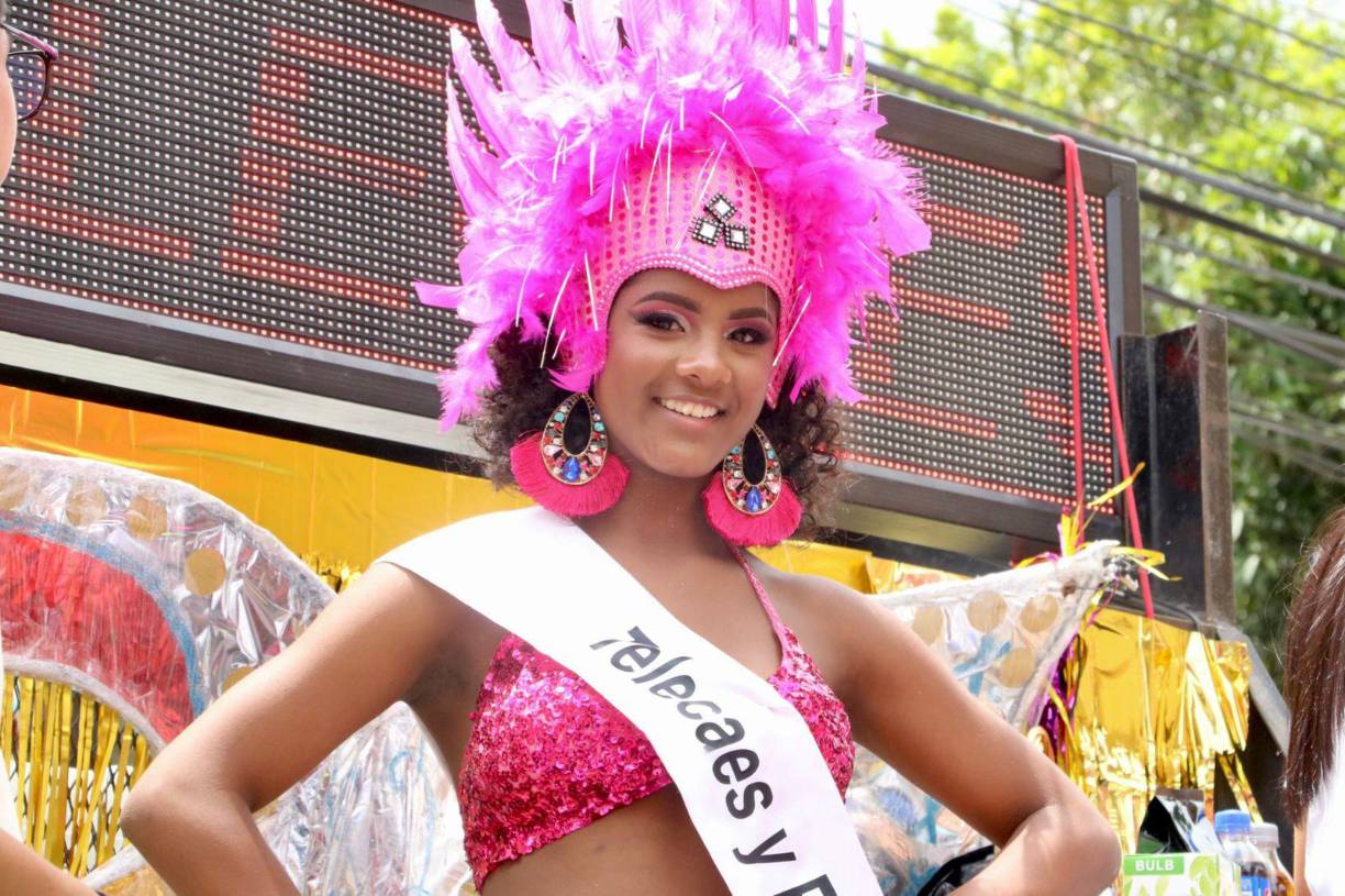 La bellas candidatas para ser la reina de la feria patronal 2022 no podían faltar en este evento.