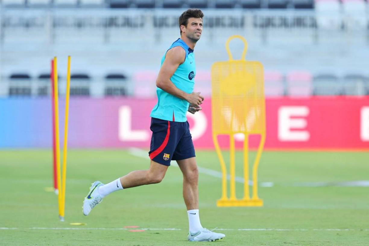 Geard Piqué: Hará dupla en la zaga central del FC Barcelona con Ronald Araújo.