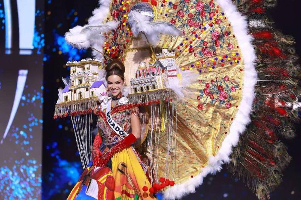 Definitivamente, Miss Ecuador lució uno de los trajes típicos más hermosos de la noche.