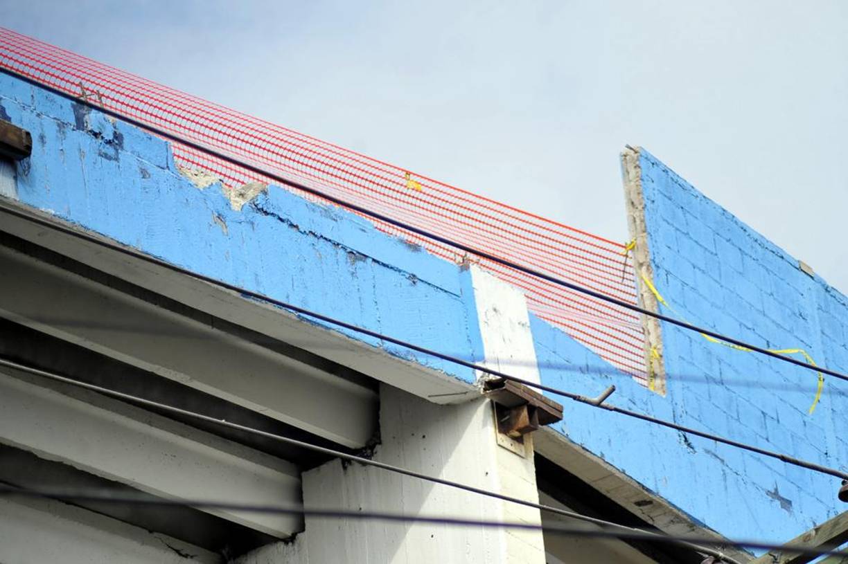 Así luce desde las afueras del Estadio Nacional Chelato Uclés de Tegucigalpa. 