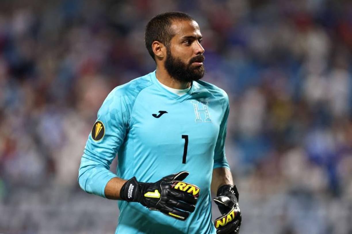 Portero: Edrick Menjívar sería el guardameta titular en el debut de Reinaldo Rueda en su regreso al banquillo de la Selección de Honduras.