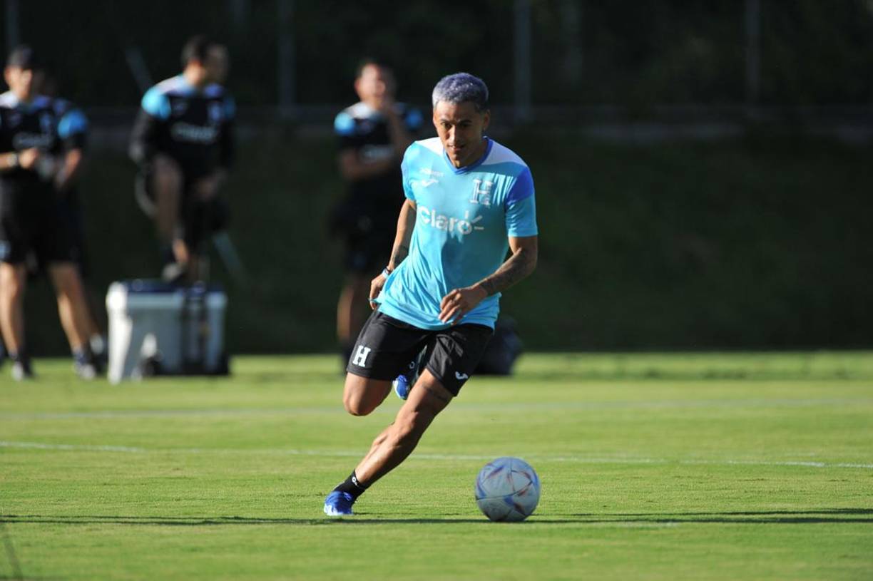 Andy Nájar ha sido uno de los que más ha estado entrenando con miras a los partidos frente a México.