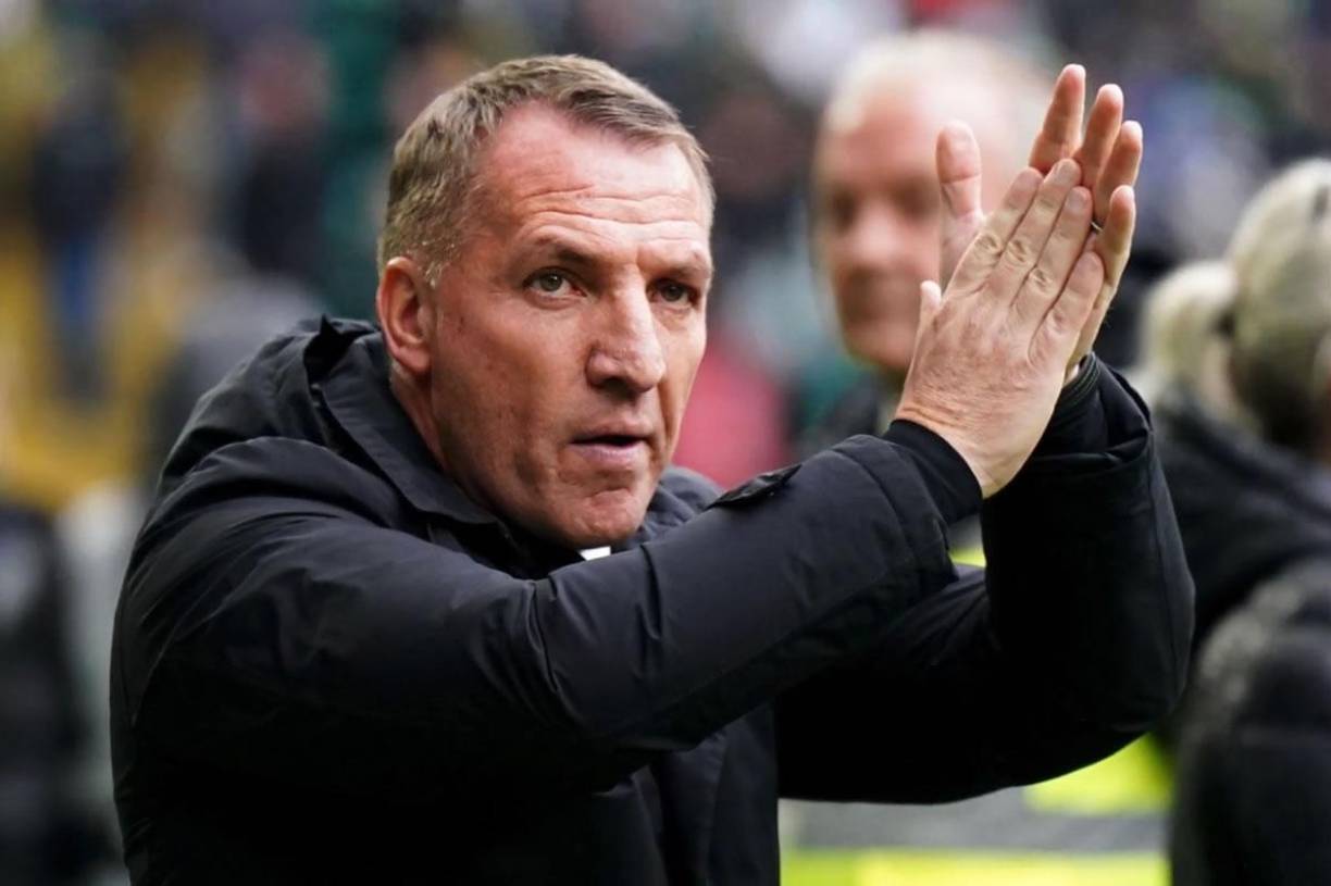 El entrenador del Celtic, Brendan Rodgers, también celebró el golazo de Luis Palma.