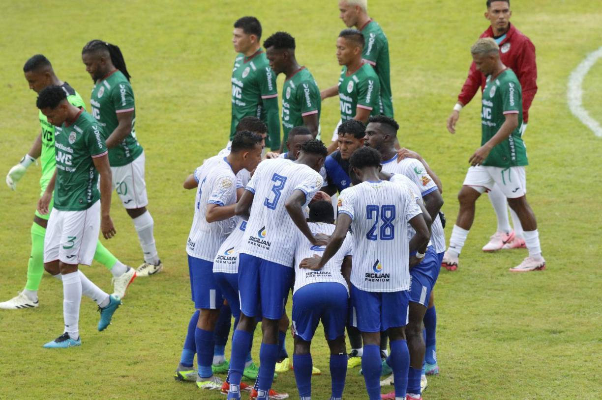 Había sorpresa en el Olímpico y la Jaiba Brava estaba dando el golpe a Marathón ante su gente.