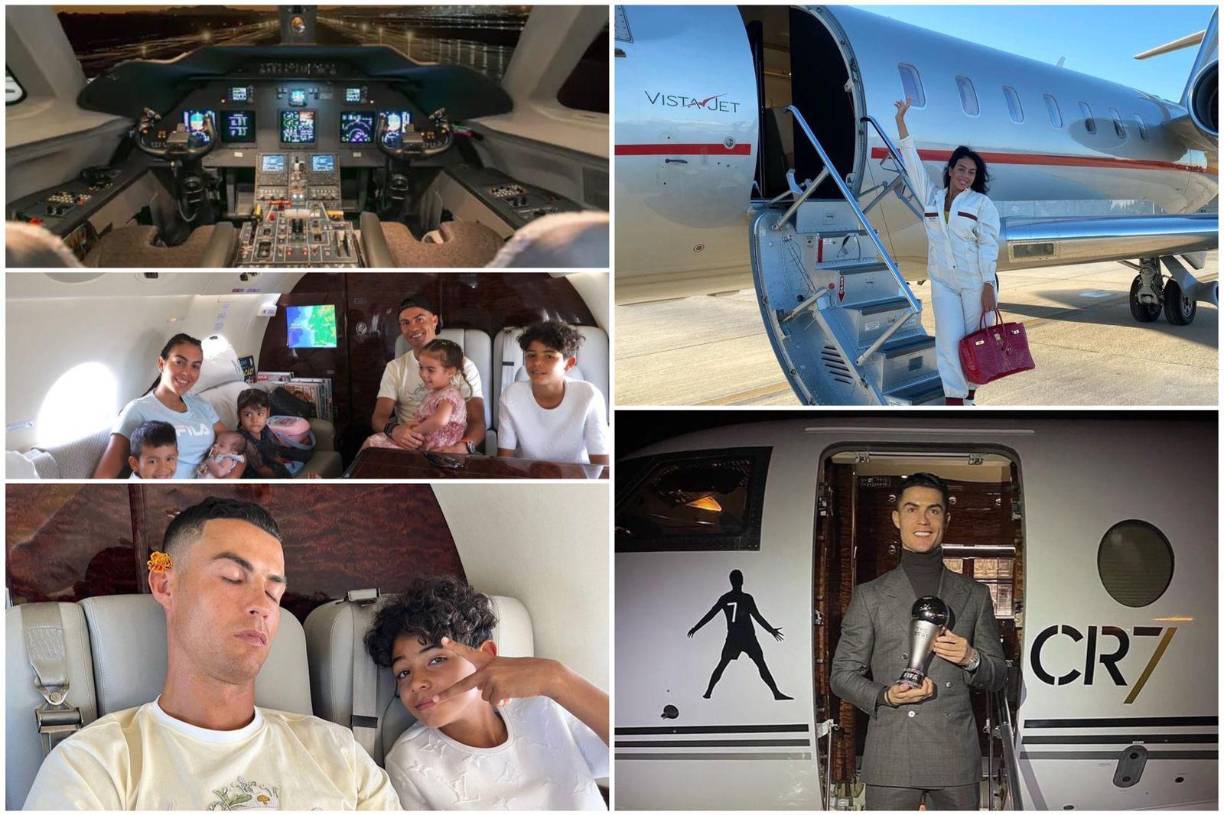 Cristiano Ronaldo pone en venta su jet que lo tiene desde 2015 el cual ha utilizado junto a su familia para viajar por muchas partes del mundo. Esta es una de la más famosas aeronaves por toda la publicidad que ha recibido. Seguramente lo viste en el documental de la novia de CR7 , “Soy Georgina”.