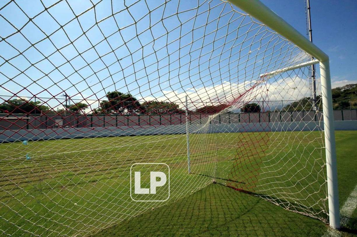 El estadio Carlos Miranda luce en perfectas condiciones para recibir fútbol de la Liga Nacional de Honduras después de mucho tiempo.