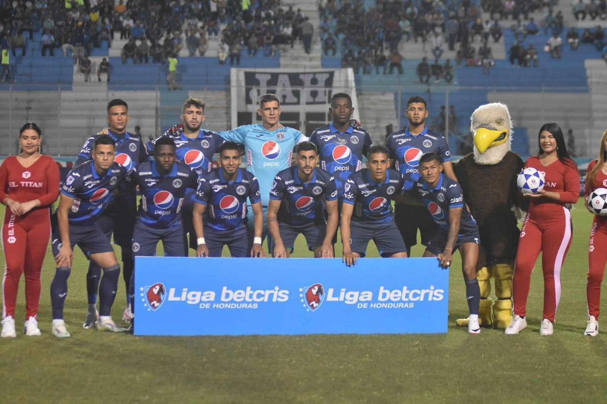 Este fue el 11 titular de Motagua ante la Real Sociedad por la fecha 8 del torneo Apertura 2023. 