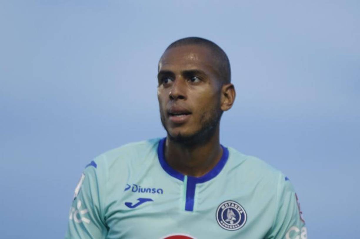 Eddie Hernández: El delantero del Motagua forma parte del 11 ideal de las semifinales de ida de la Liga Concacaf.