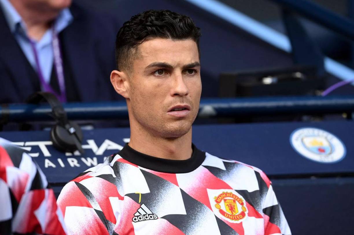 El semblante de Cristiano Ronaldo cambió con el pasar de los minutos.