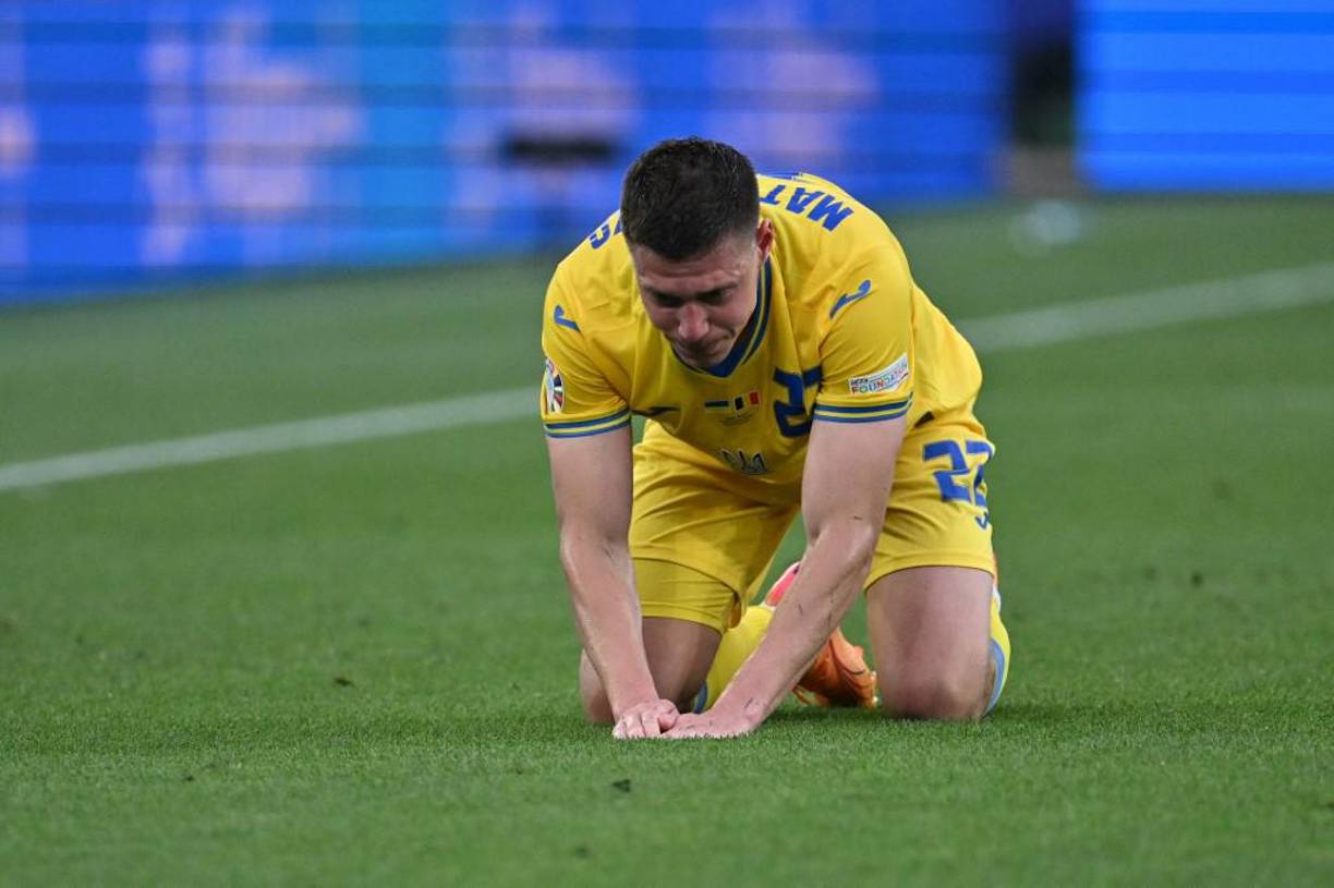 Mykola Matviyenko de Ucrania fue uno de los jugadores que más sufrió con la eliminación.