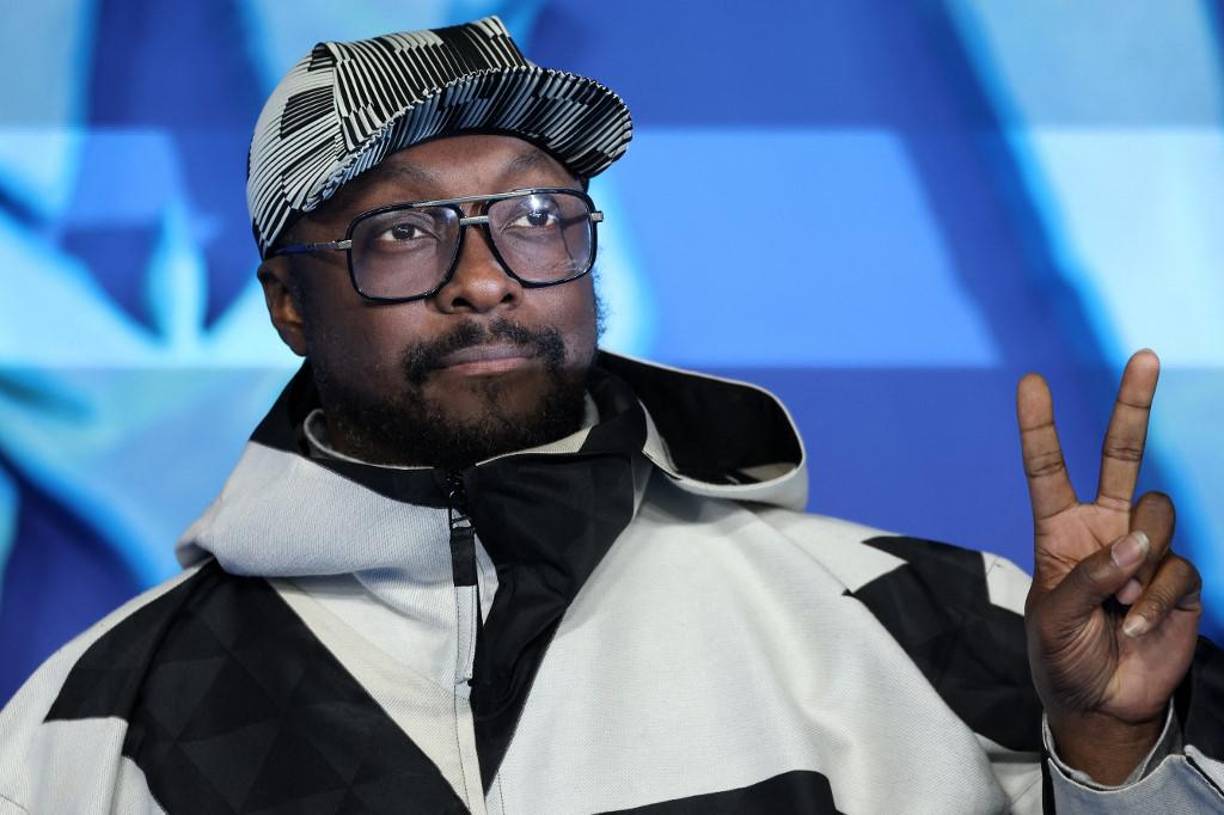 El cantante estadounidense will.i.am. 