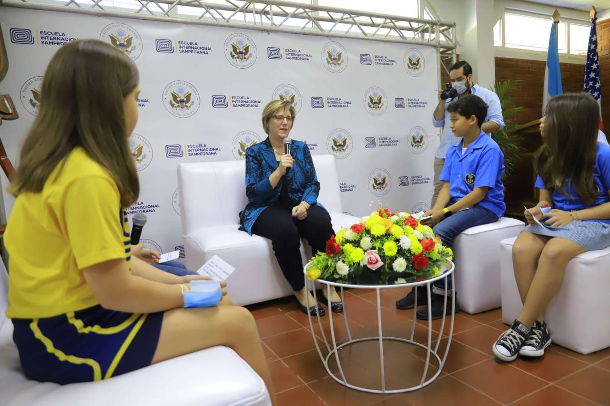 Los niños presentaron sus inquietudes en temas de liderazgo.
