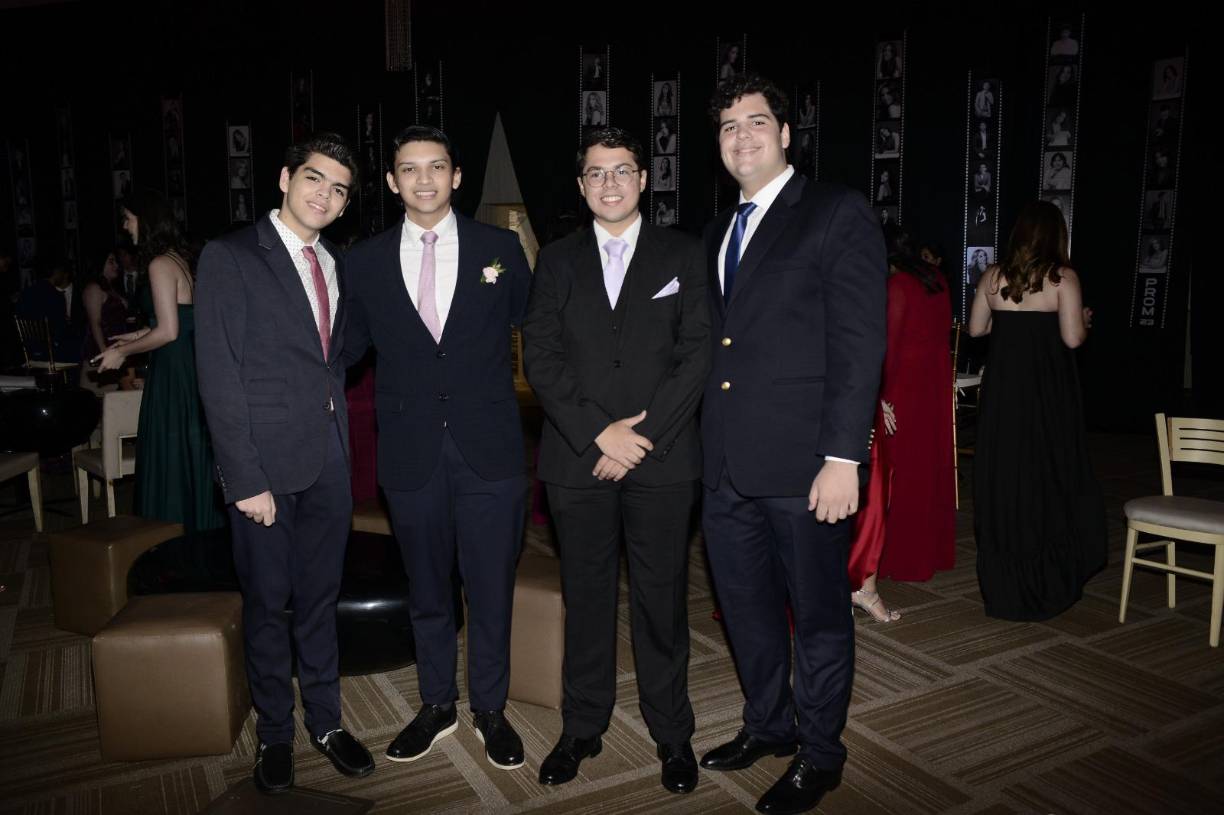 Fernando Quintana, Daniel Rodríguez, Emilio Kattán e Italo Camicciotoli 