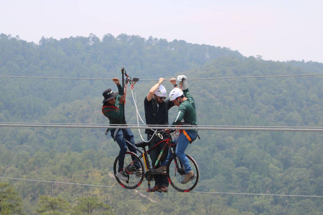 Bici Canopy, el nuevo atractivo de Santa Rosa de Copán