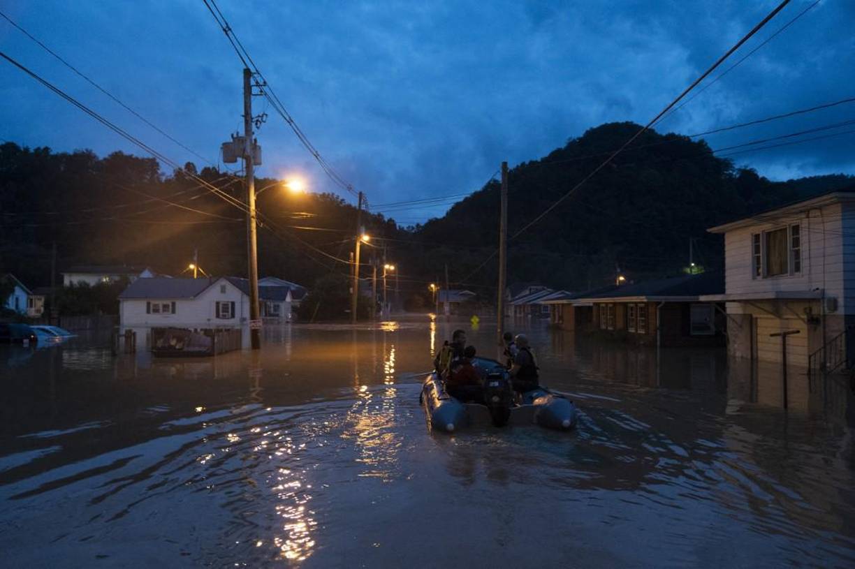 Algunas zonas el diluvio dejó hasta 20 centímetros de agua en 24 horas.