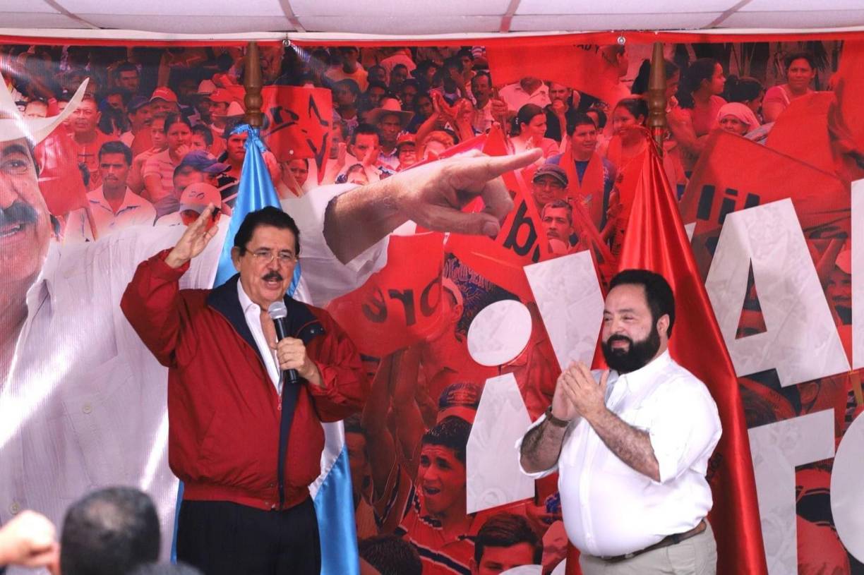 La ceremonia fue encabezada por el coordinador de dicho partido, el expresidente Manuel Zelaya Rosales. 