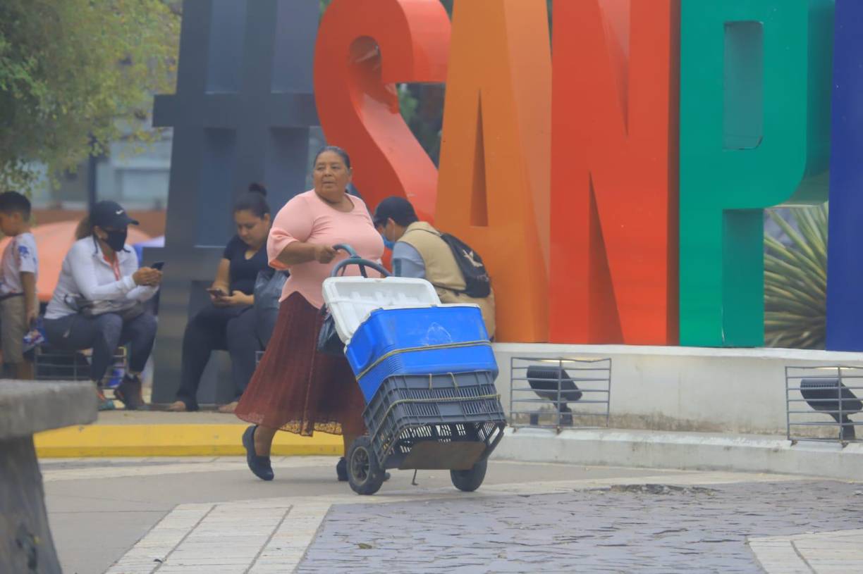 Esta sampedrana trabajadora se quedó con su nevera vacía rápidamente.