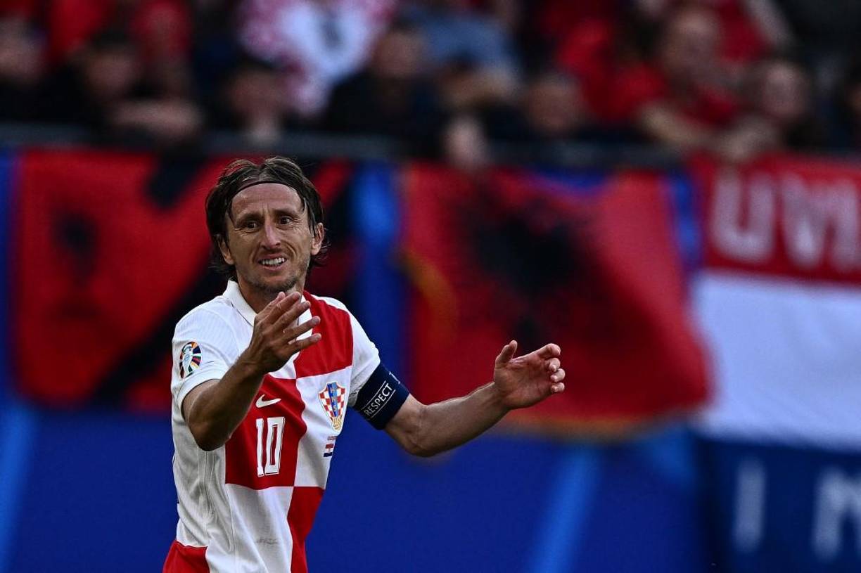 Luka Modric se peleó con algunos compañeros de Croacia. 