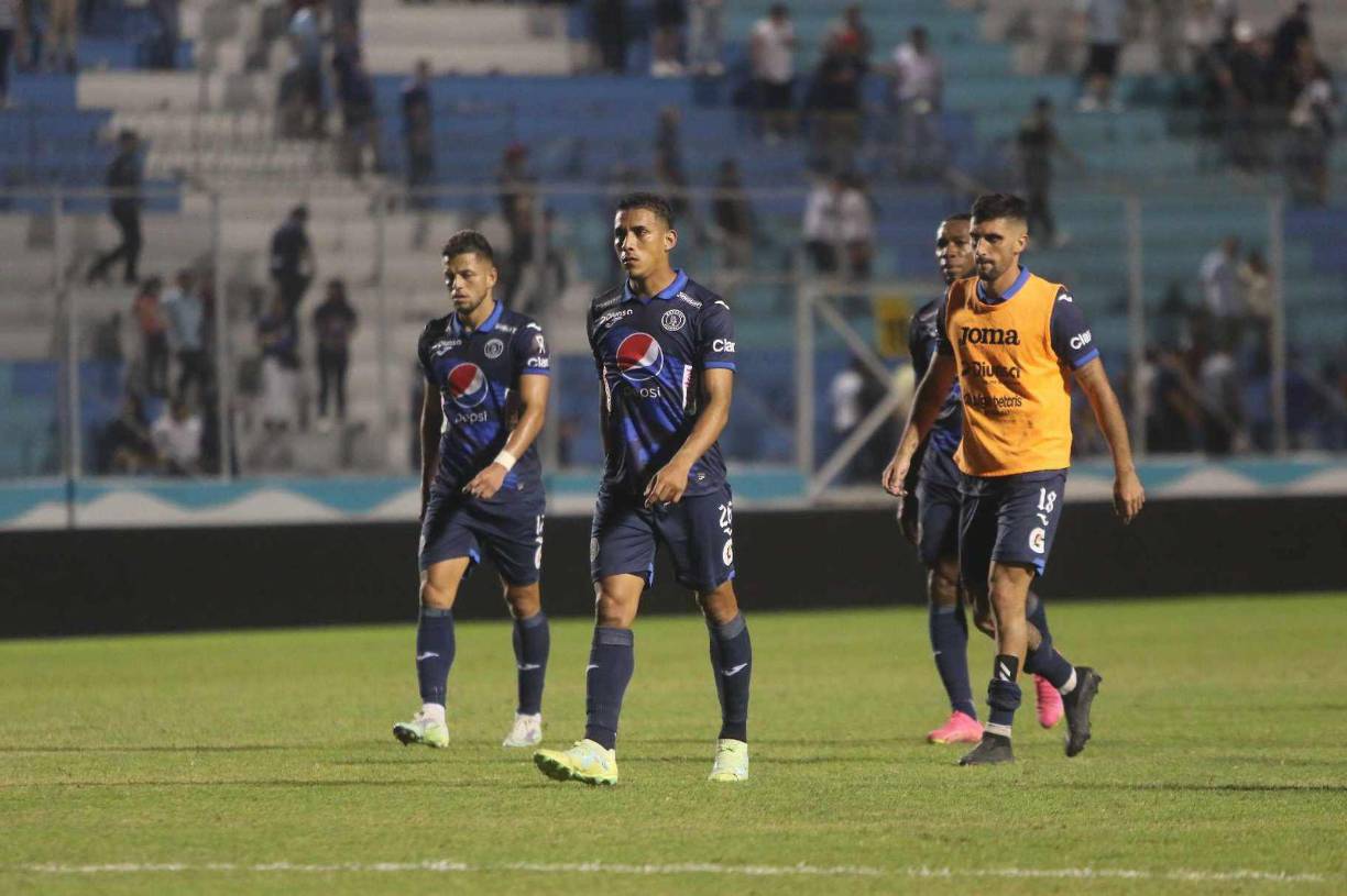 Frustración en Motagua, bronca de Auzmendi y Rueda sorprende