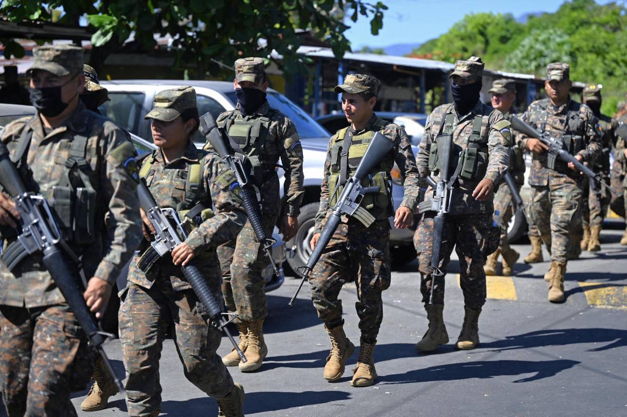 La mayoría de los detenidos pertenecen a la MA-13 y a la Barrio 18.