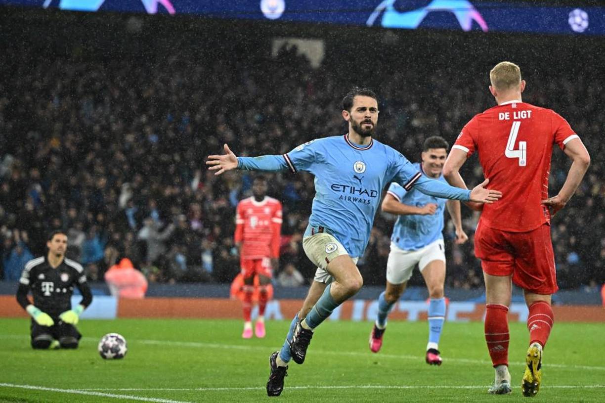 Bernardo Silva marcó el 2-0 del Manchester City a los 70 minutos.
